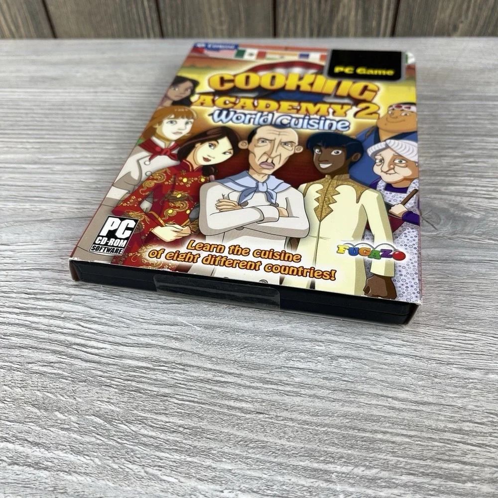 Cooking Academy 2 by Cosmi  for Windows PC 2000/XP/Vista New Sealed